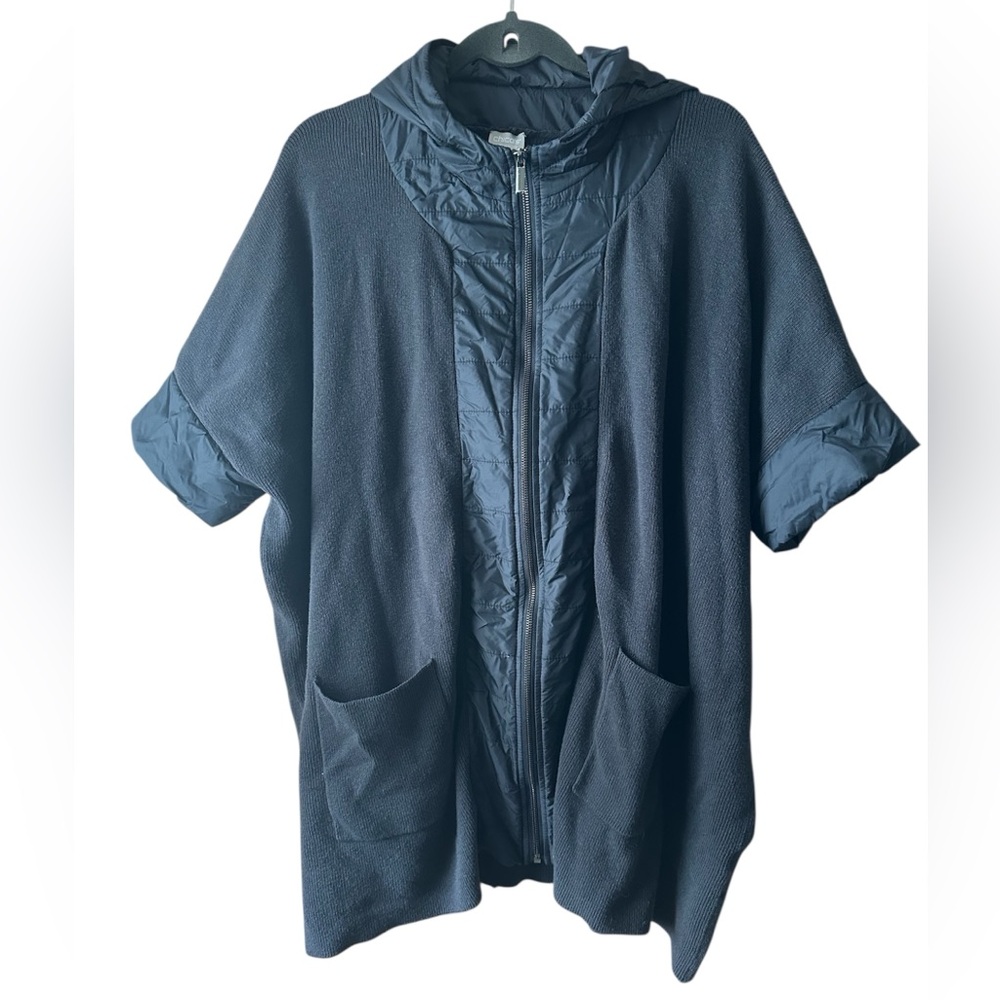 Chico's Zenergy Jacket with Puffer Trim